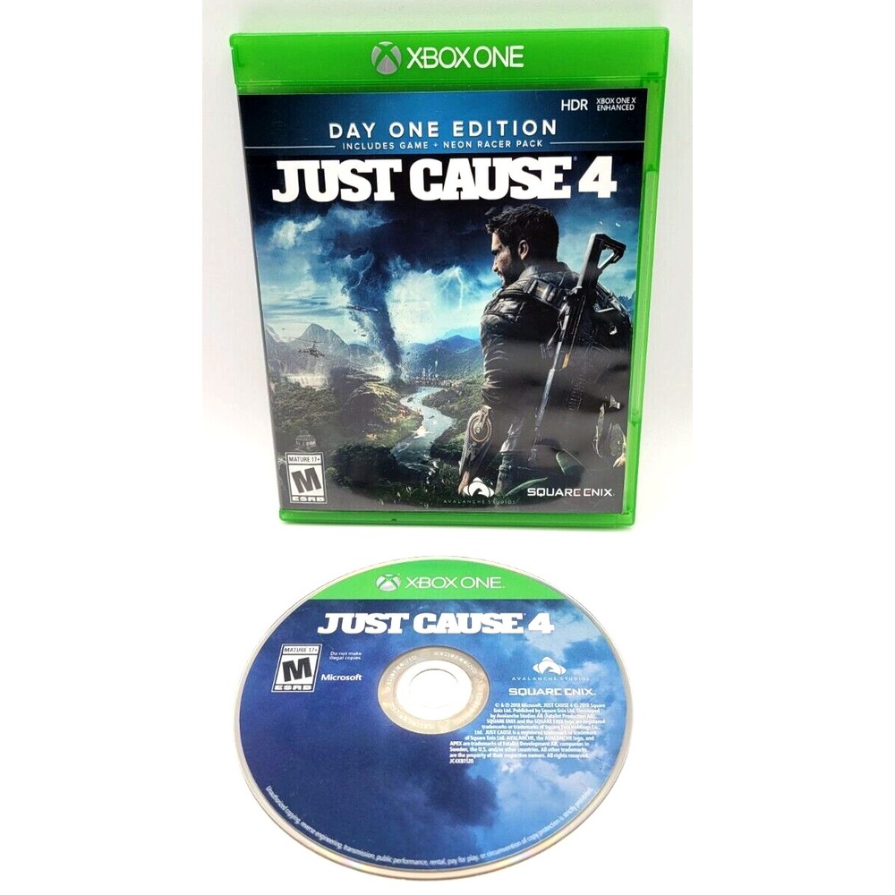 JUST CAUSE 4 XBOX ONE GAME CIB COMPLETE IN BOX
